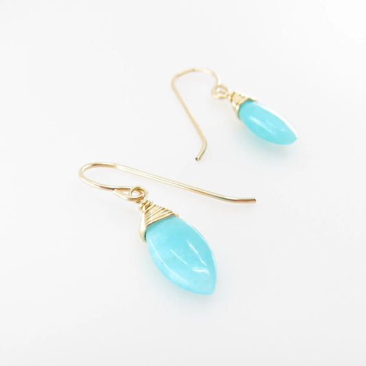 Amazonite Drop Earrings J.Mills Studio