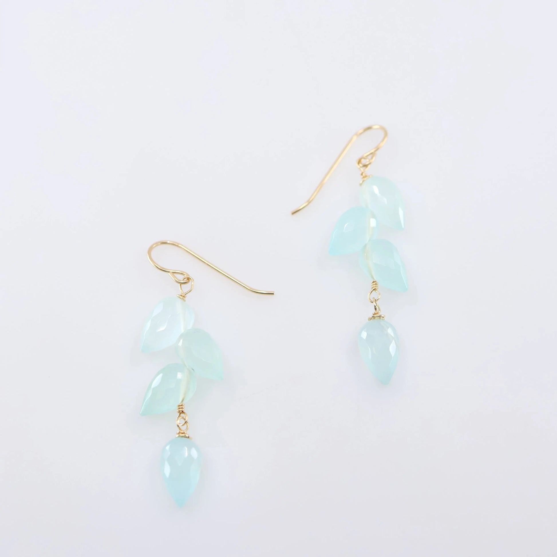 Fancy Cut Gemstone Cluster Earrings, 3 Variations J.Mills Studio