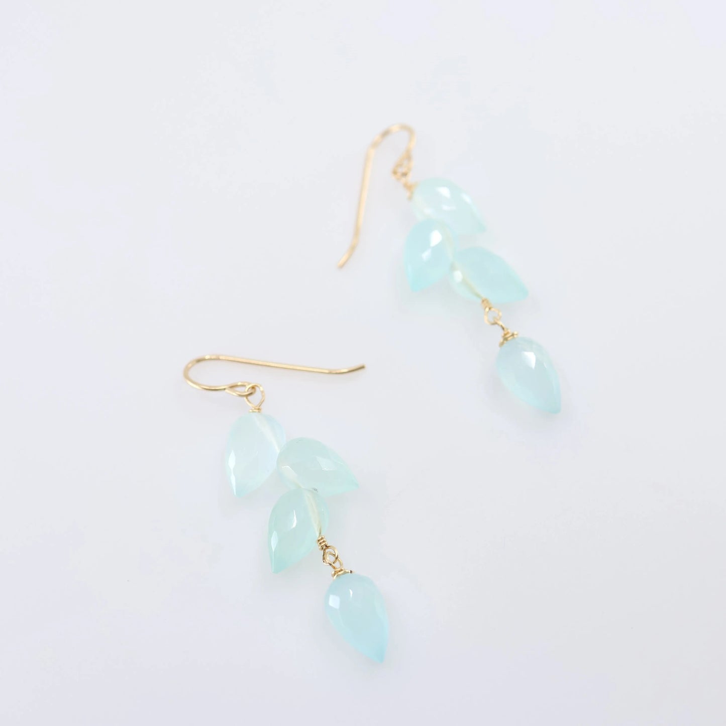 Fancy Cut Gemstone Cluster Earrings, 3 Variations J.Mills Studio