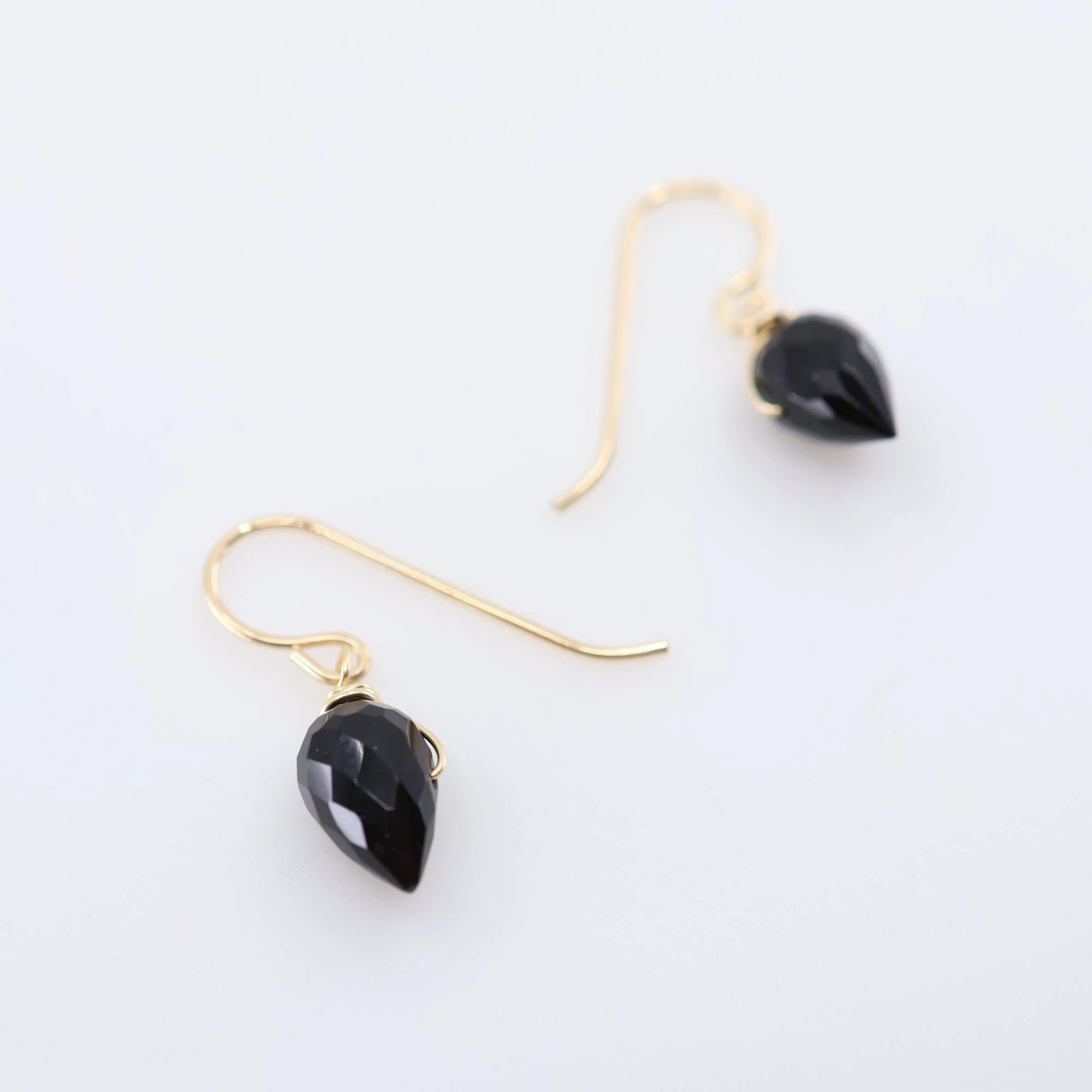 Simple Gemstone Drop Earrings, 4 Variations J.Mills Studio
