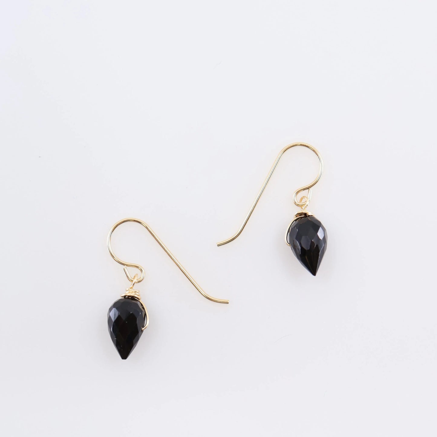 Simple Gemstone Drop Earrings, 4 Variations J.Mills Studio