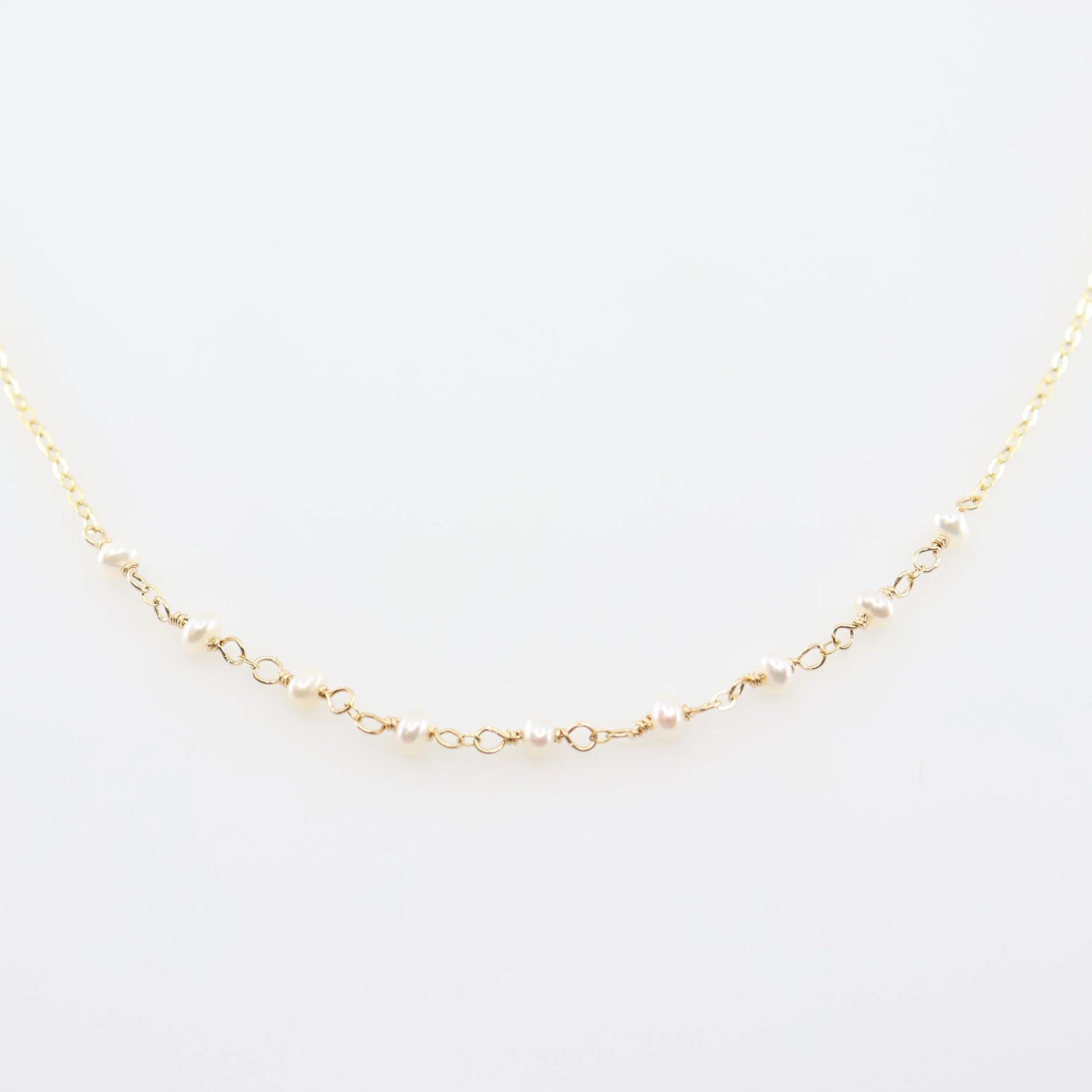 Tiny Gemstone Layering Necklace, 3 variations J.Mills Studio