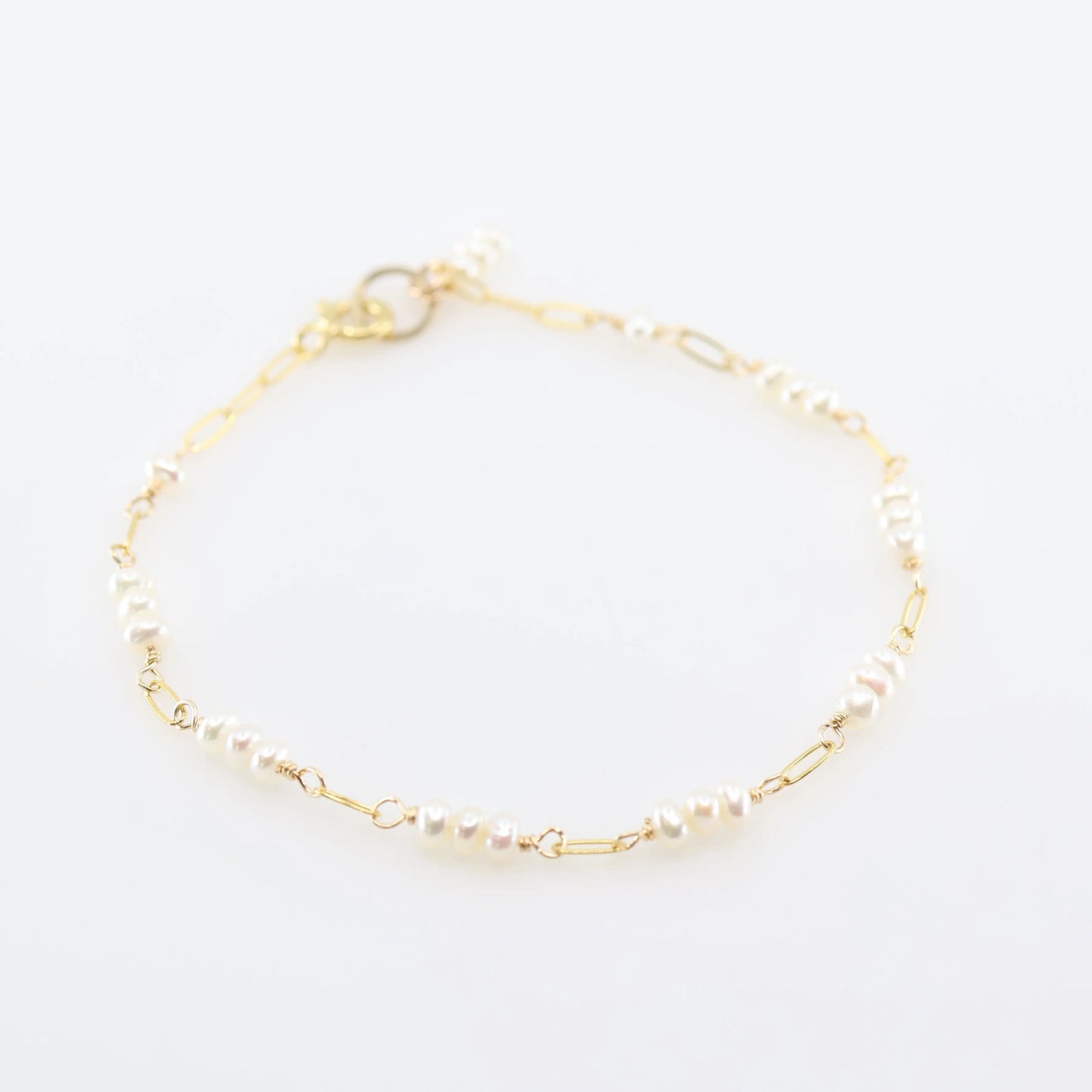 Tiny Gemstone Bracelet, 3 variants J.Mills Studio