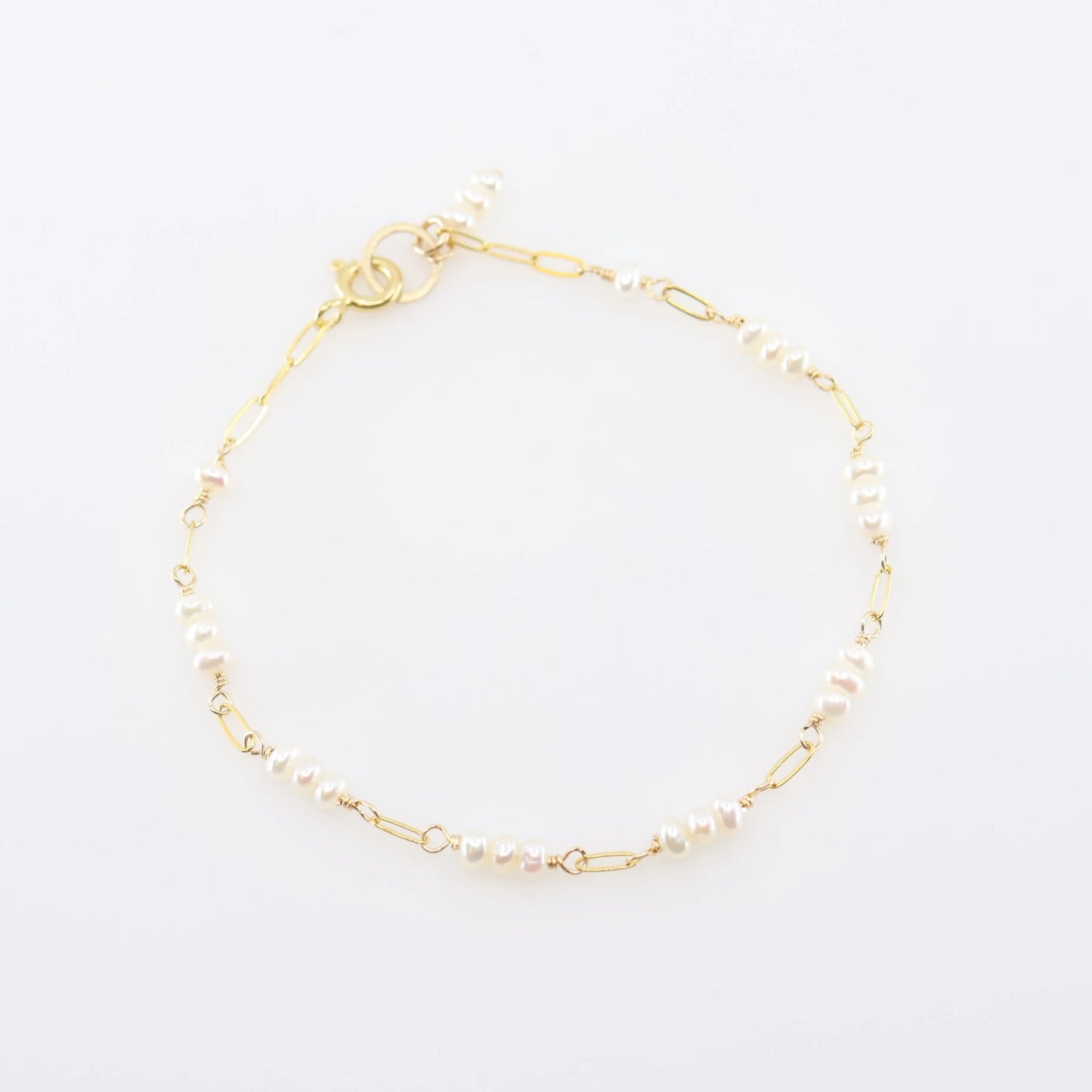 Tiny Gemstone Bracelet, 3 variants J.Mills Studio