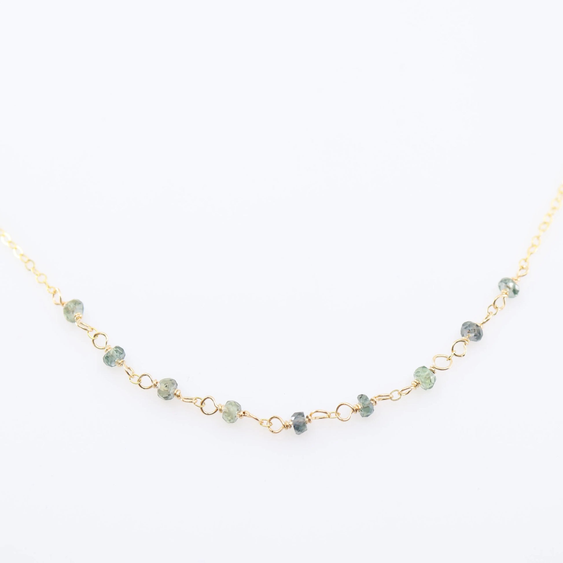 Tiny Gemstone Layering Necklace, 3 variations J.Mills Studio