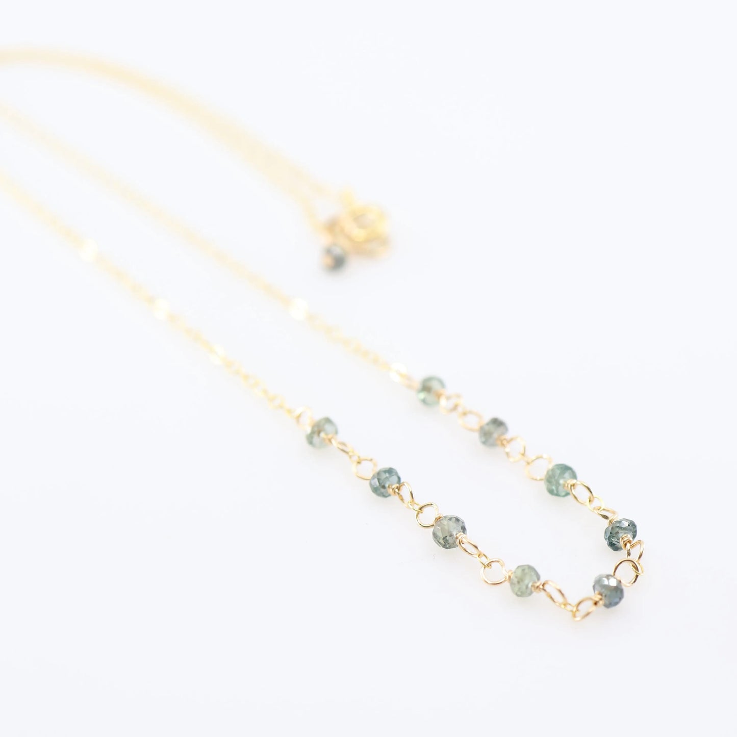 Tiny Gemstone Layering Necklace, 3 variations J.Mills Studio