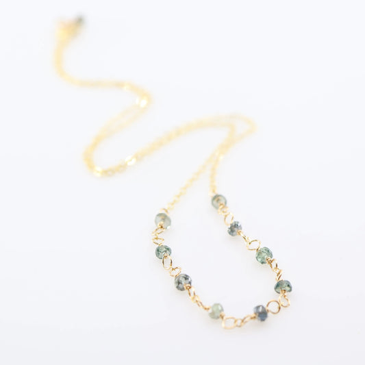 Tiny Gemstone Layering Necklace, 3 variations J.Mills Studio