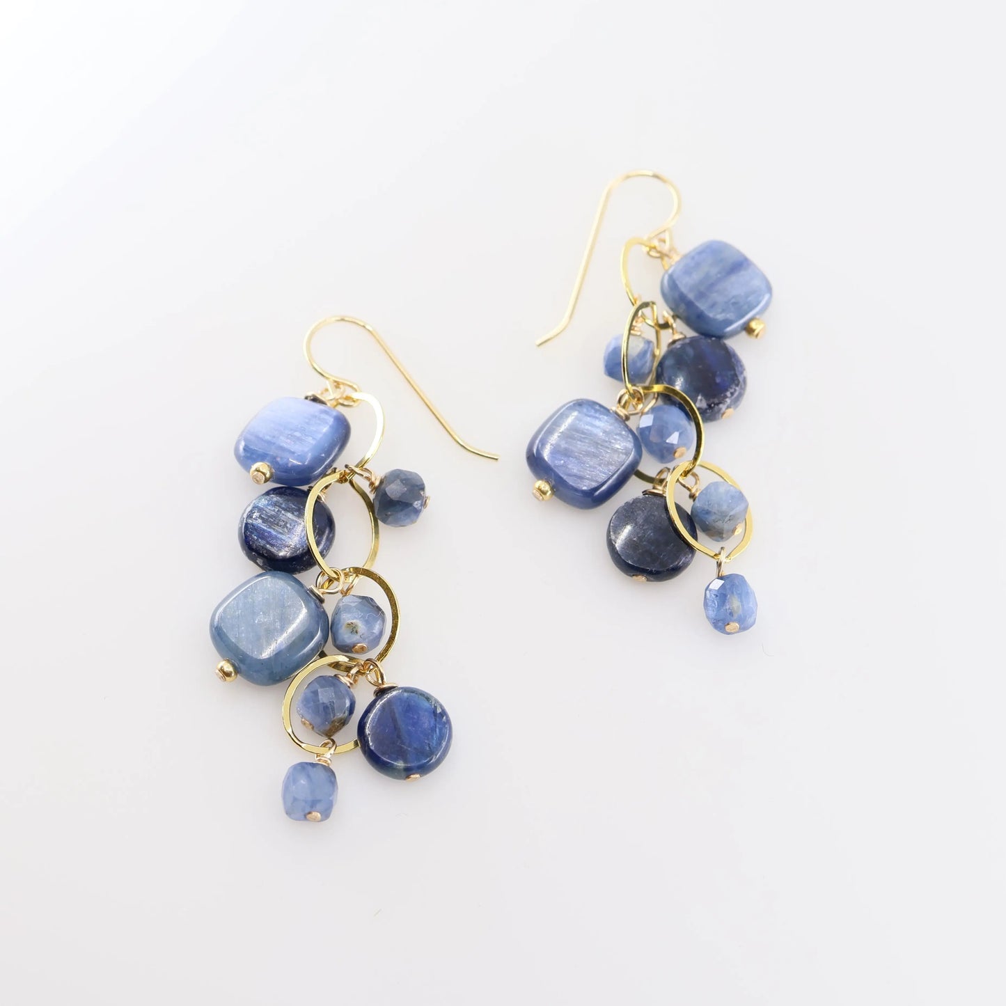 Cascading Kyanite Drop Earrings J.Mills Studio