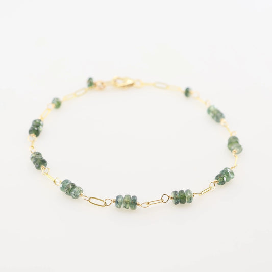 Tiny Gemstone Bracelet, 3 variants J.Mills Studio