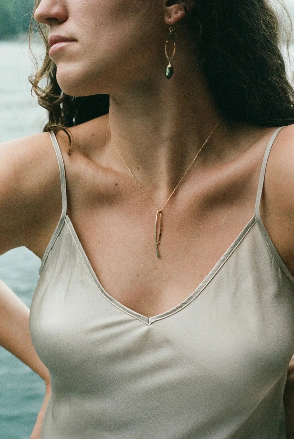 Forged Double Stick Necklace J.Mills Studio