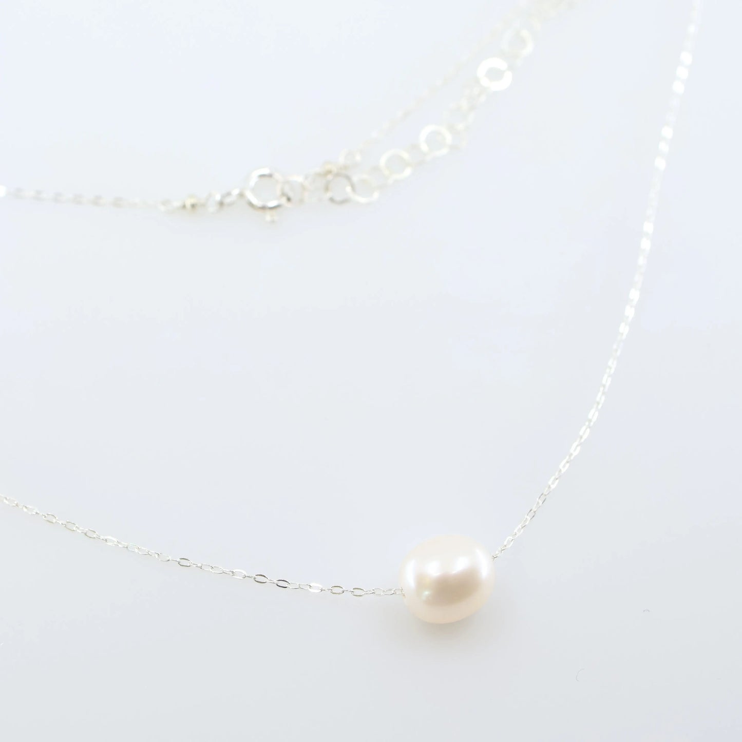 Solo Rice Pearl Necklace J.Mills Studio