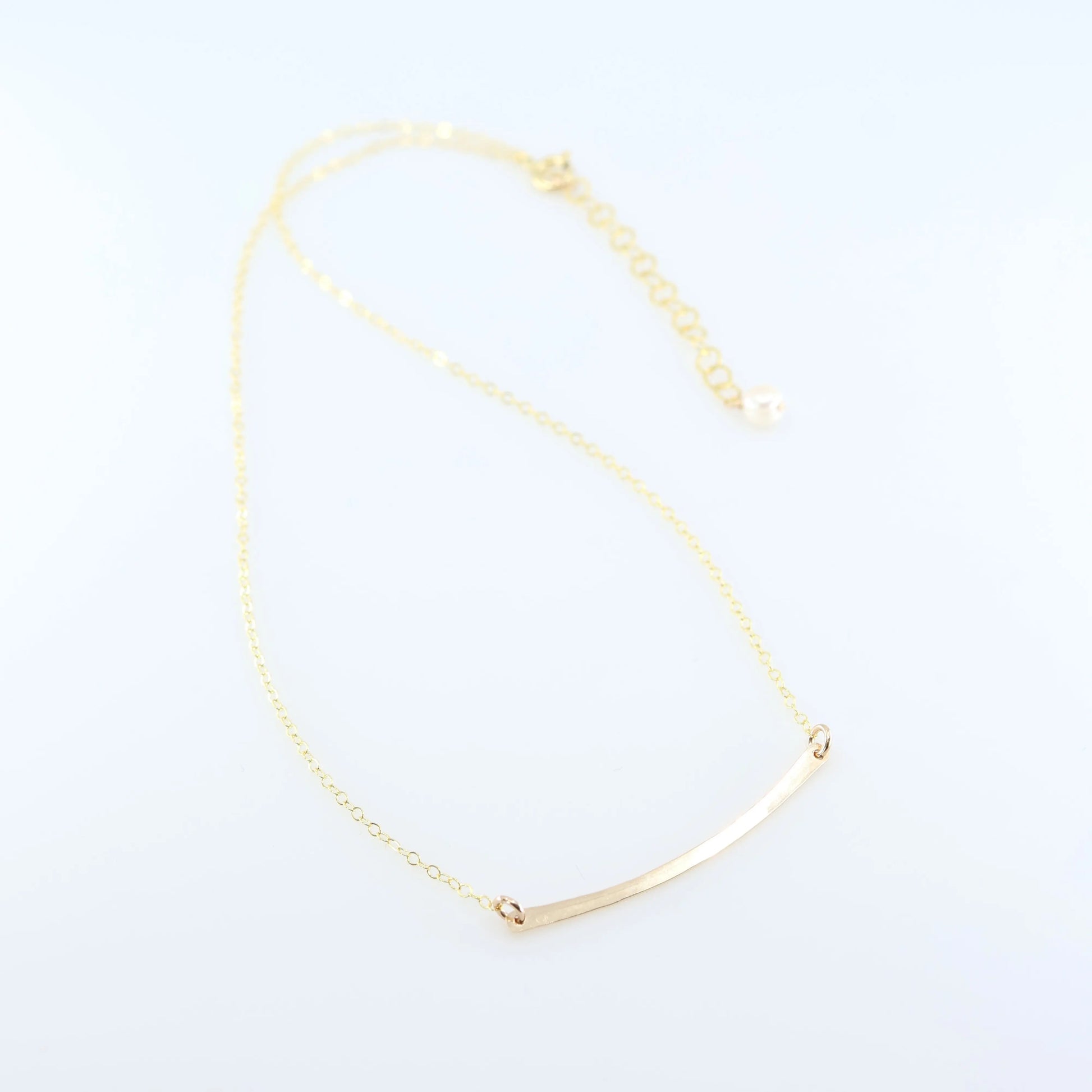 Small Forged Bar Necklace J.Mills Studio