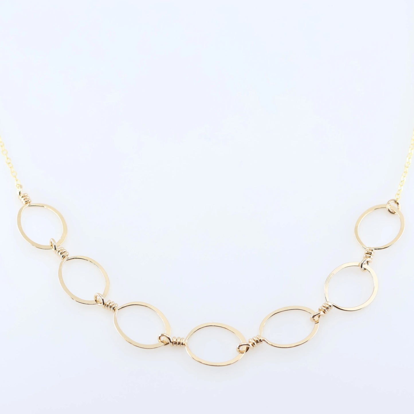 Forged 7 Oval Necklace J. Mills Studio