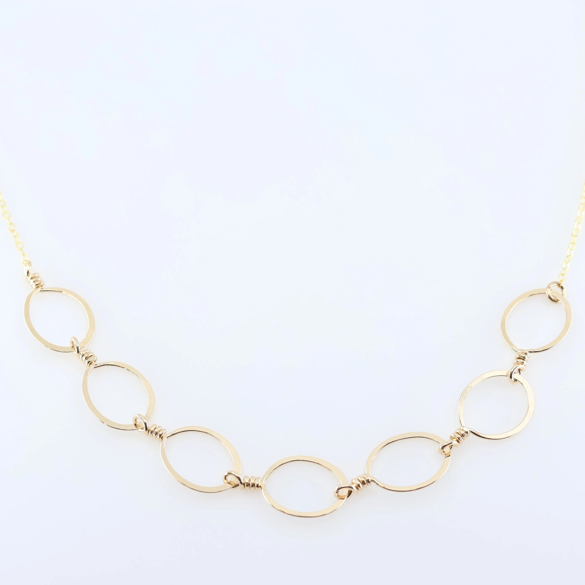 Forged 7 Oval Necklace J. Mills Studio