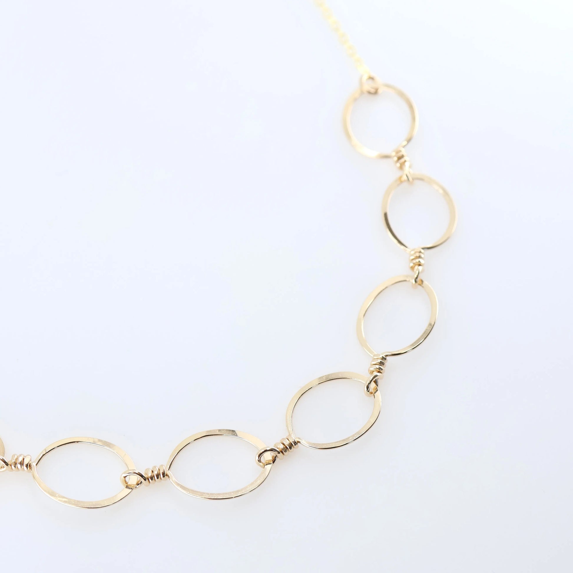 Forged 7 Oval Necklace J. Mills Studio