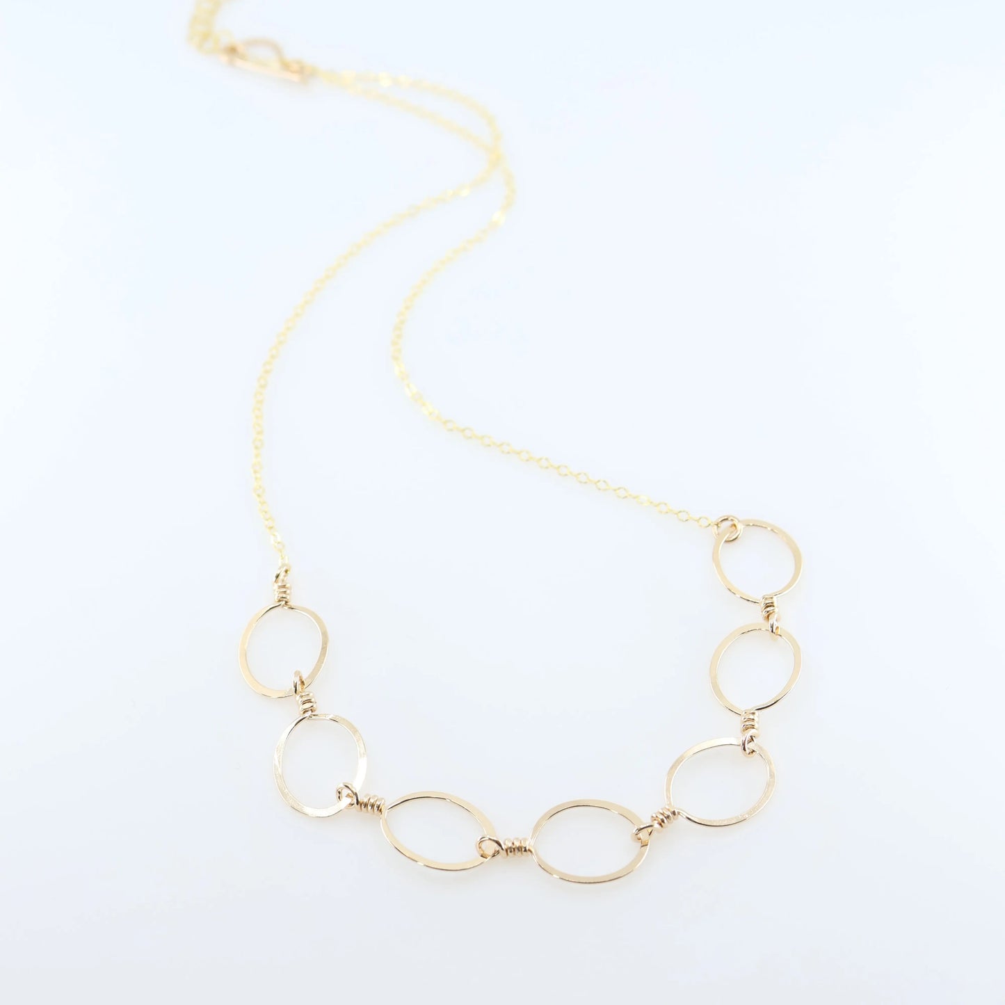Forged 7 Oval Necklace J. Mills Studio