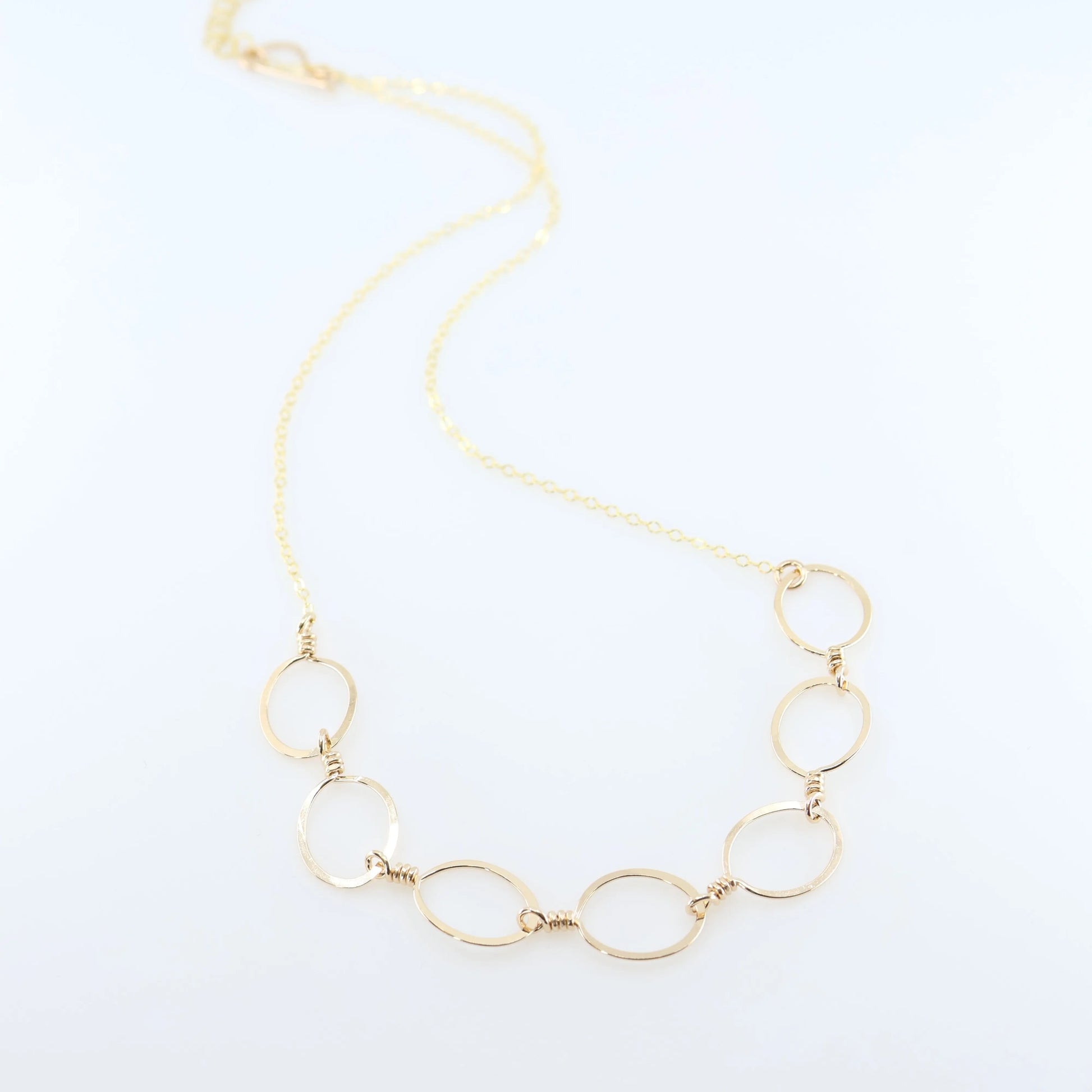 Forged 7 Oval Necklace J. Mills Studio