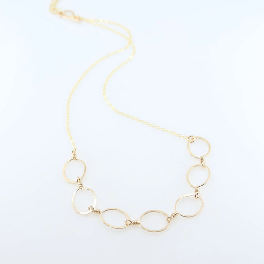 Forged 7 Oval Necklace J. Mills Studio