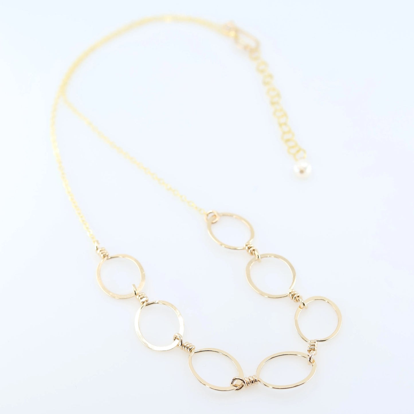 Forged 7 Oval Necklace J. Mills Studio