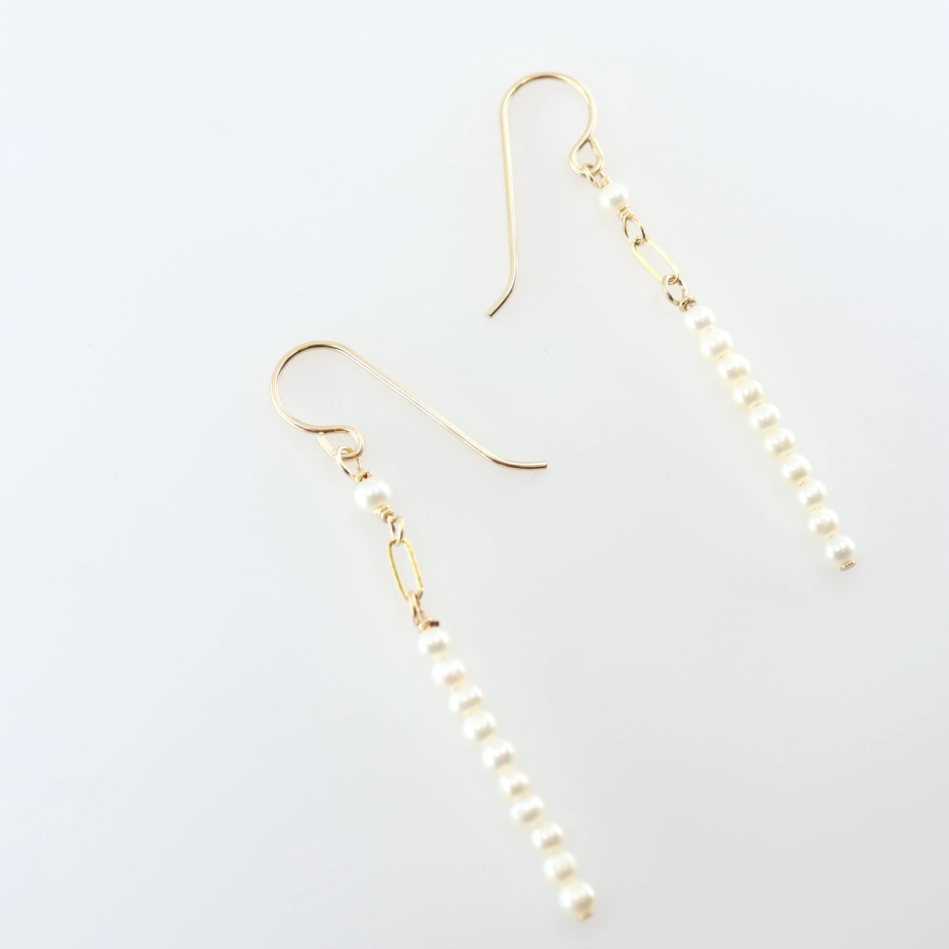 Freshwater Pearl Stack Earrings J.Mills Studio