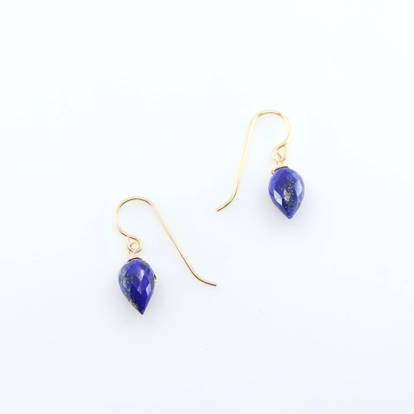 Simple Gemstone Drop Earrings, 3 Variations J.Mills Studio