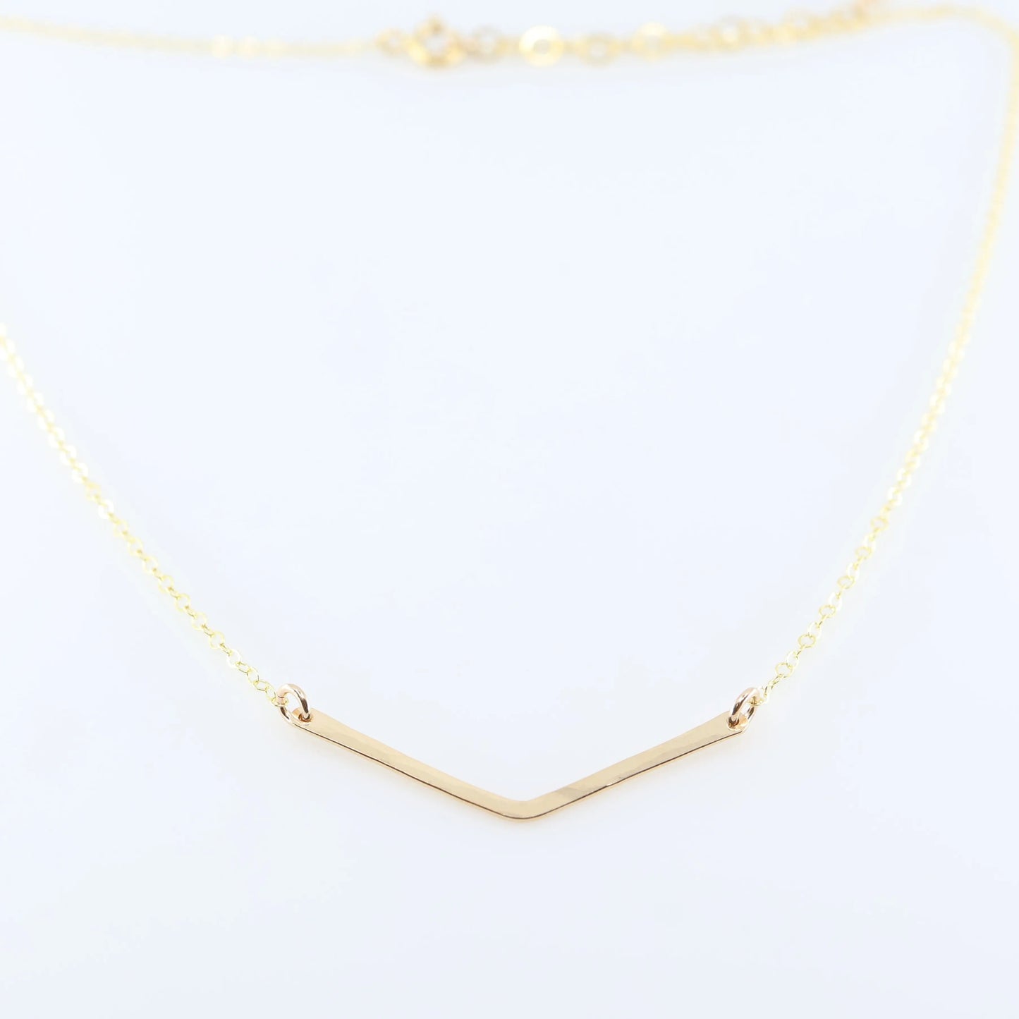 Forged "V" Necklace J.Mills Studio