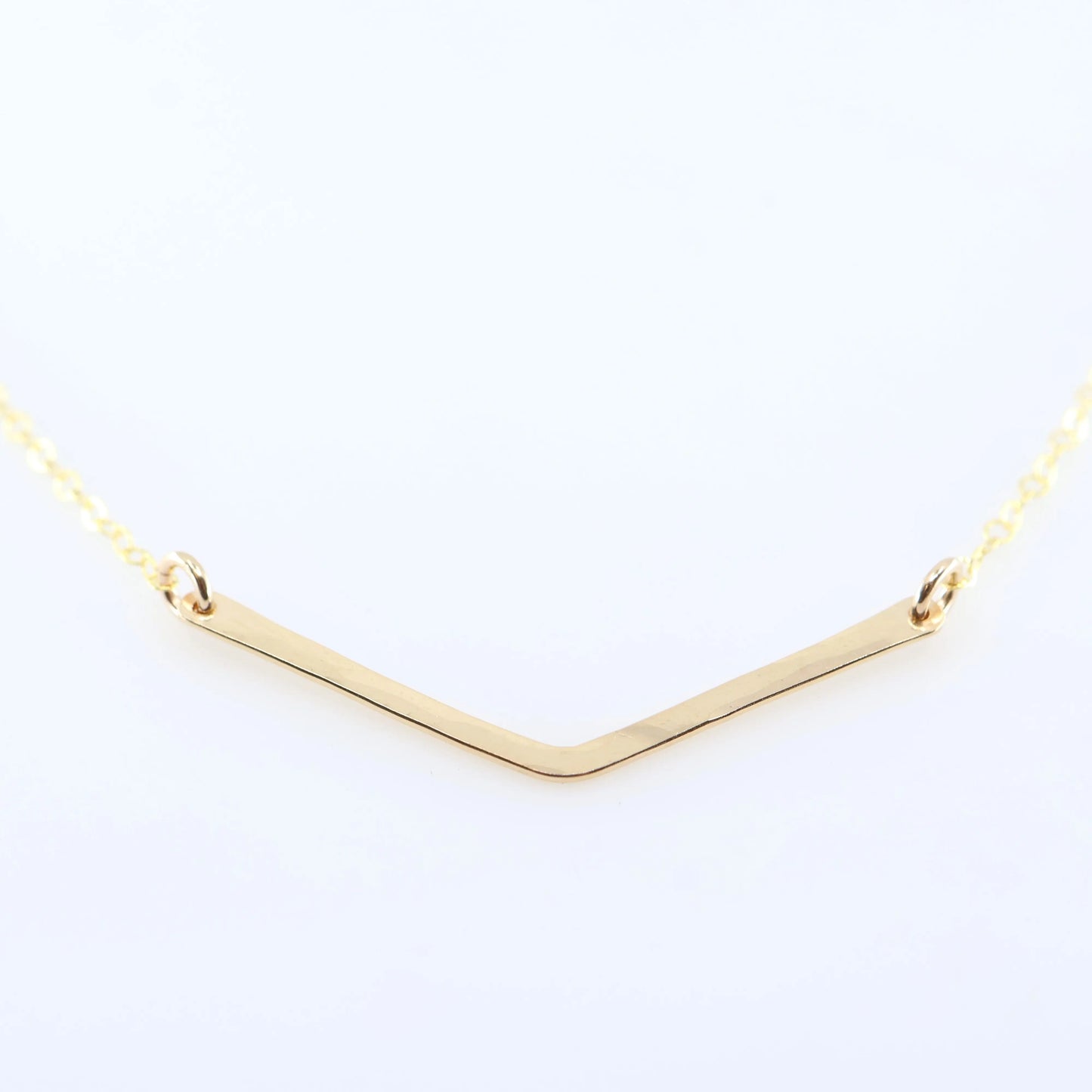 Forged "V" Necklace J.Mills Studio