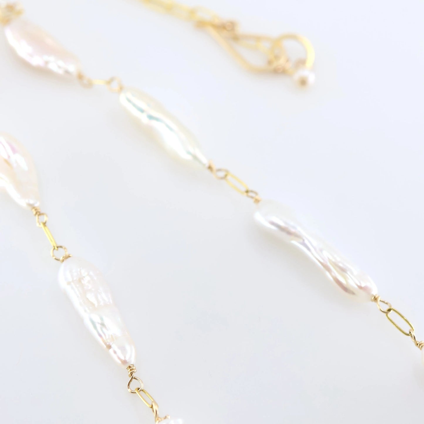 Freshwater Biwa Pearl Necklace J.Mills Studio