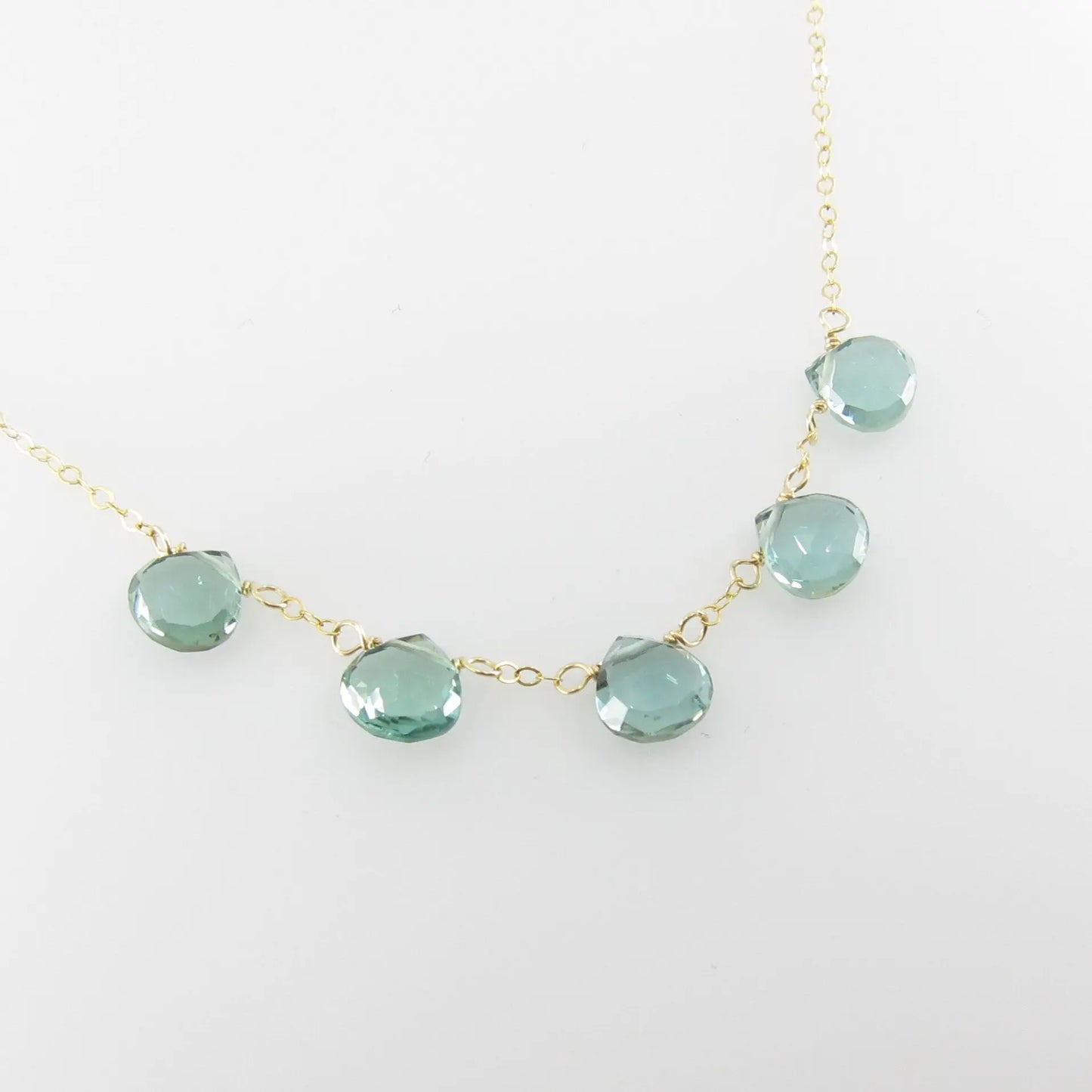 5 Drop Indicolite Necklace J.Mills Studio
