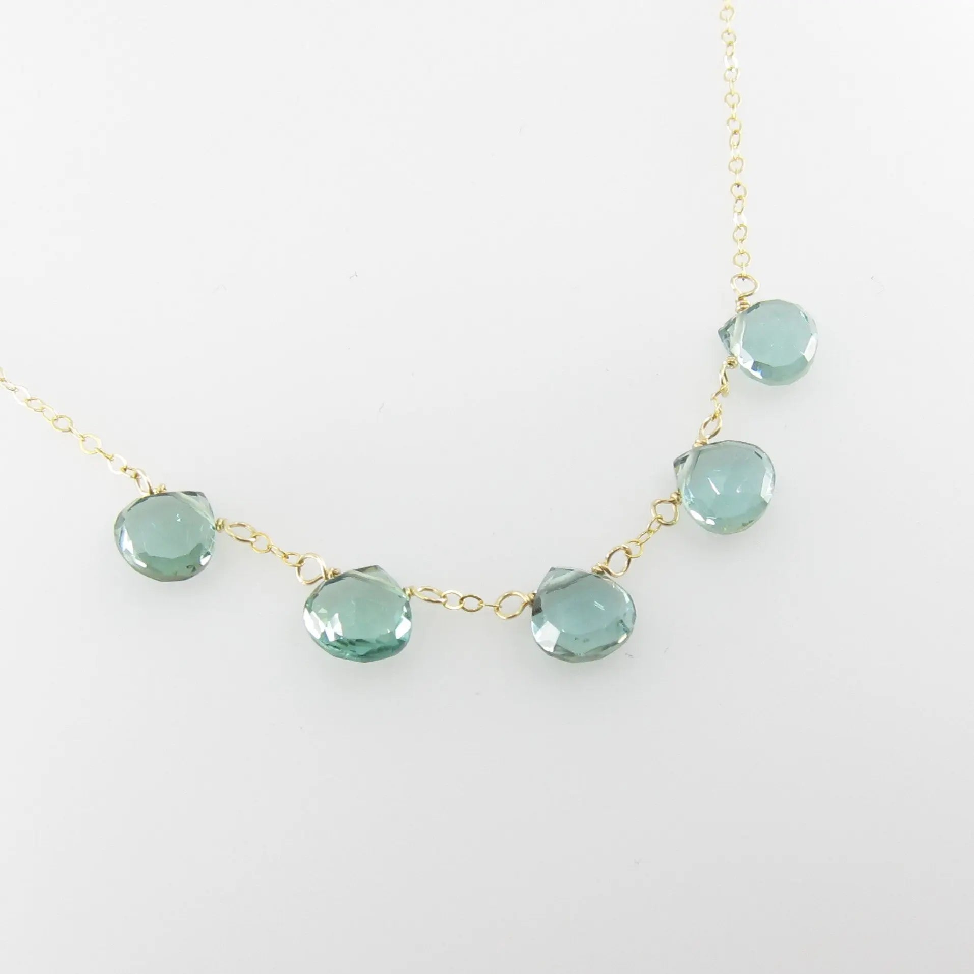 5 Drop Indicolite Necklace J.Mills Studio