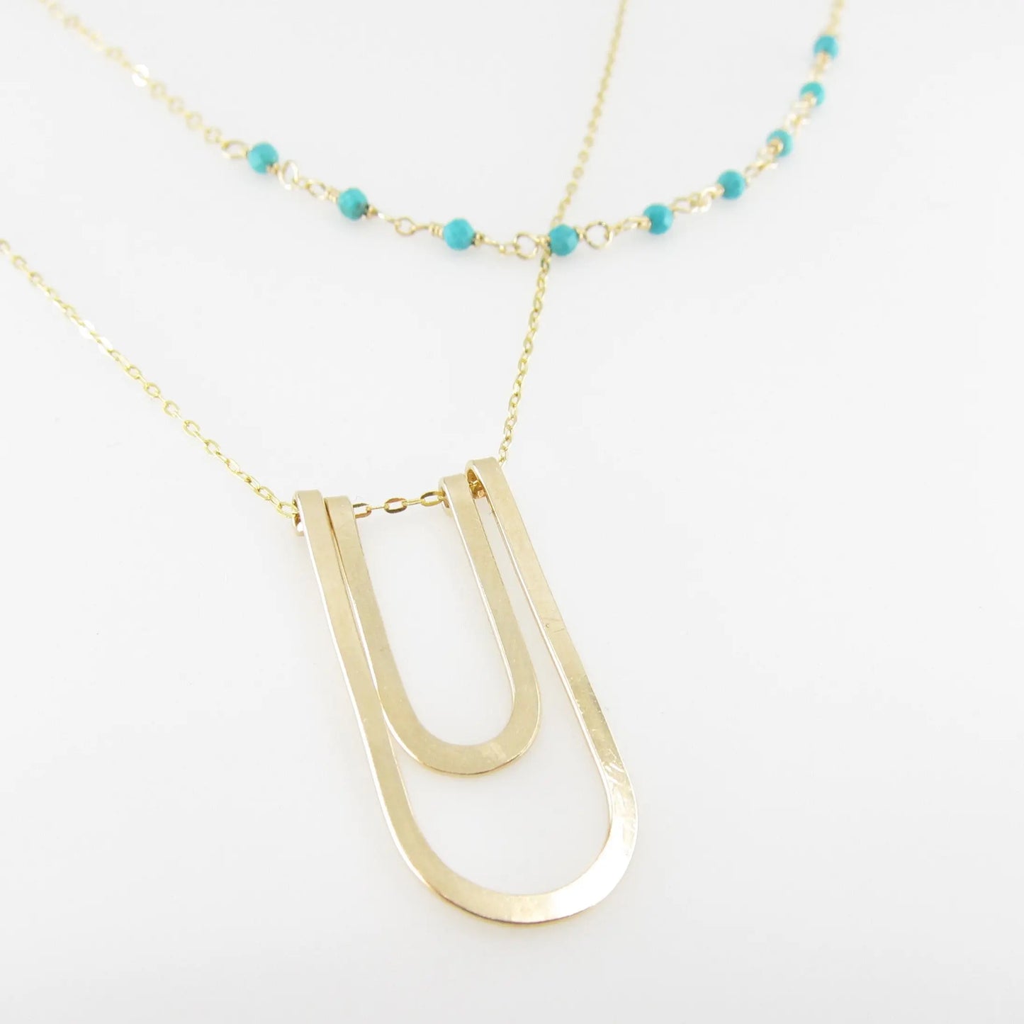 Tiny Gemstone Layering Necklace, 3 variations J.Mills Studio