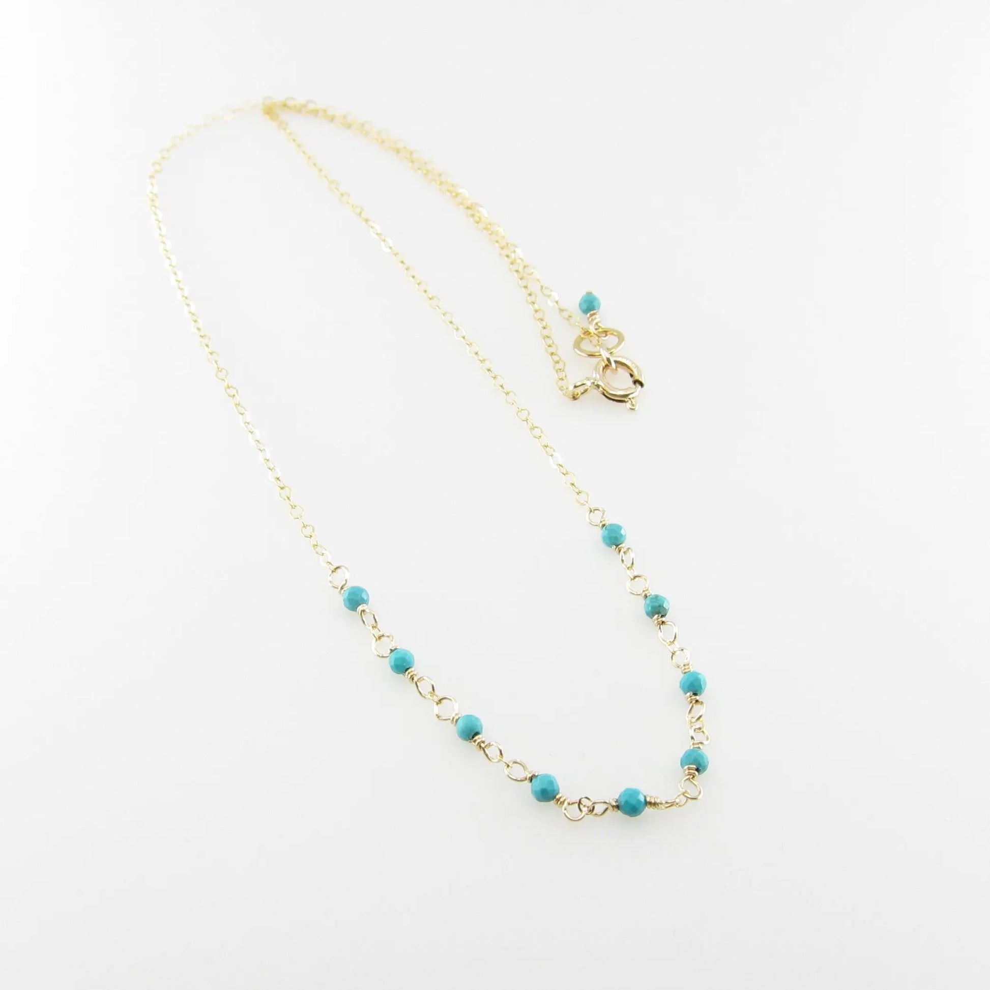Tiny Gemstone Layering Necklace, 3 variations J.Mills Studio