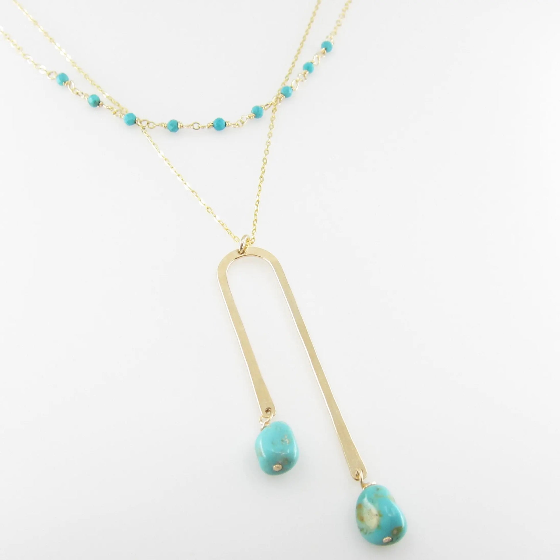 Tiny Gemstone Layering Necklace, 3 variations J.Mills Studio