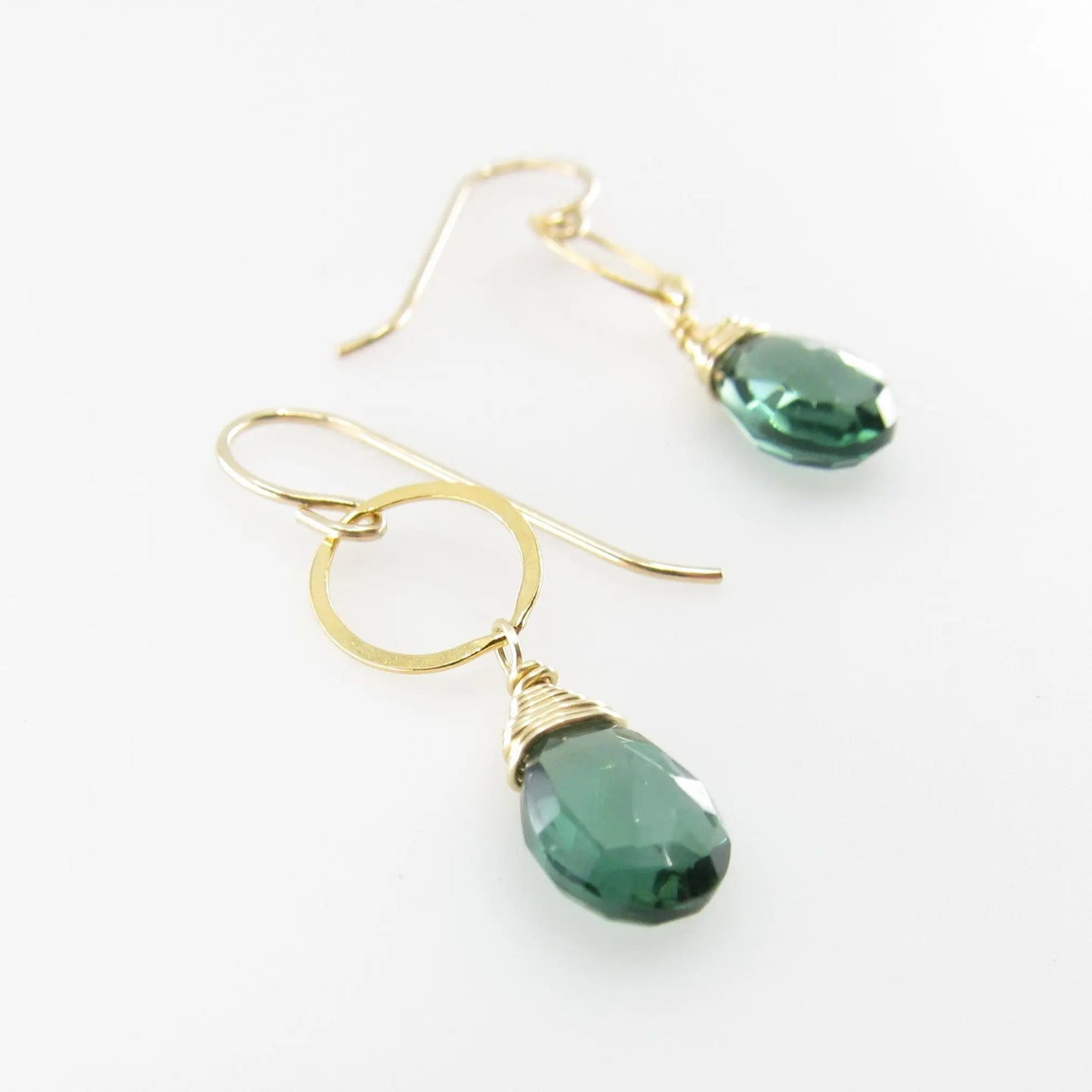 Indicolite Earrings J. Mills Studio