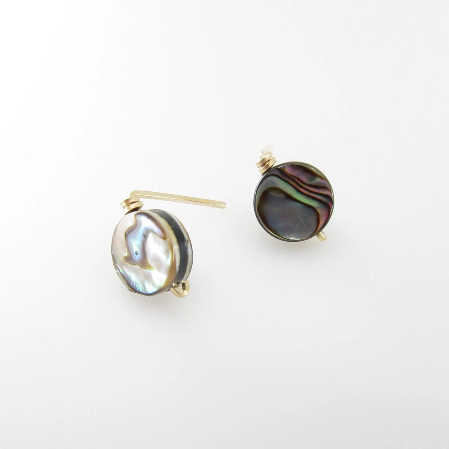 Abalone Stud Earrings J.Mills Studio
