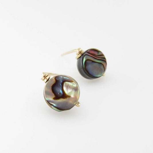 Abalone Stud Earrings J.Mills Studio