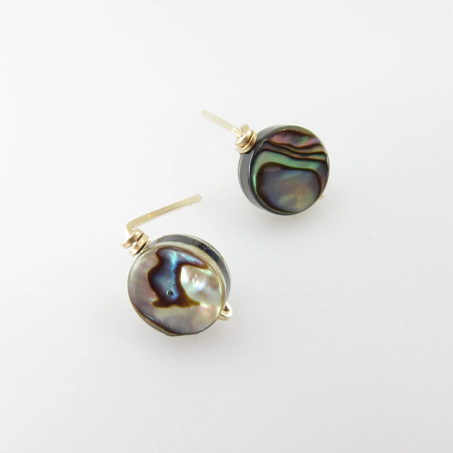 Abalone Stud Earrings J.Mills Studio