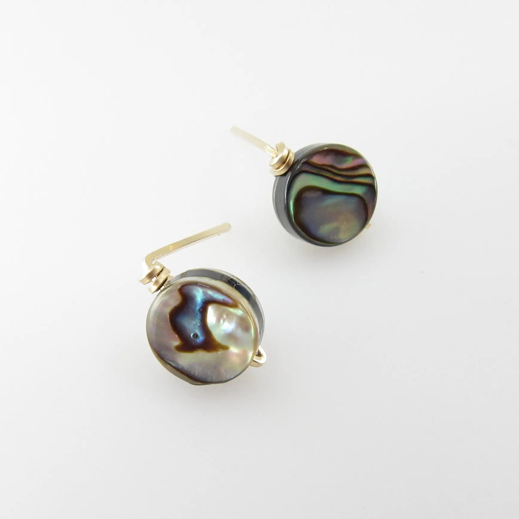 Abalone Stud Earrings J.Mills Studio