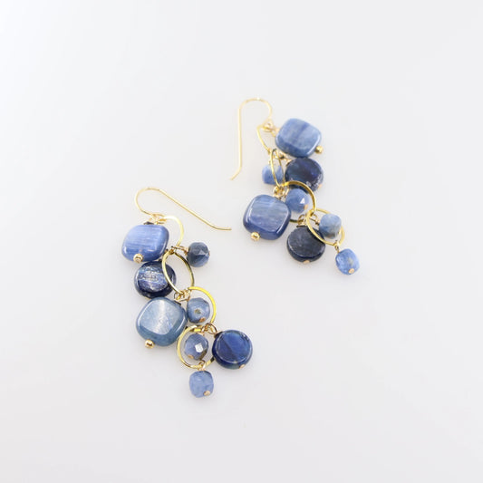 Cascading Kyanite Drop Earrings J.Mills Studio