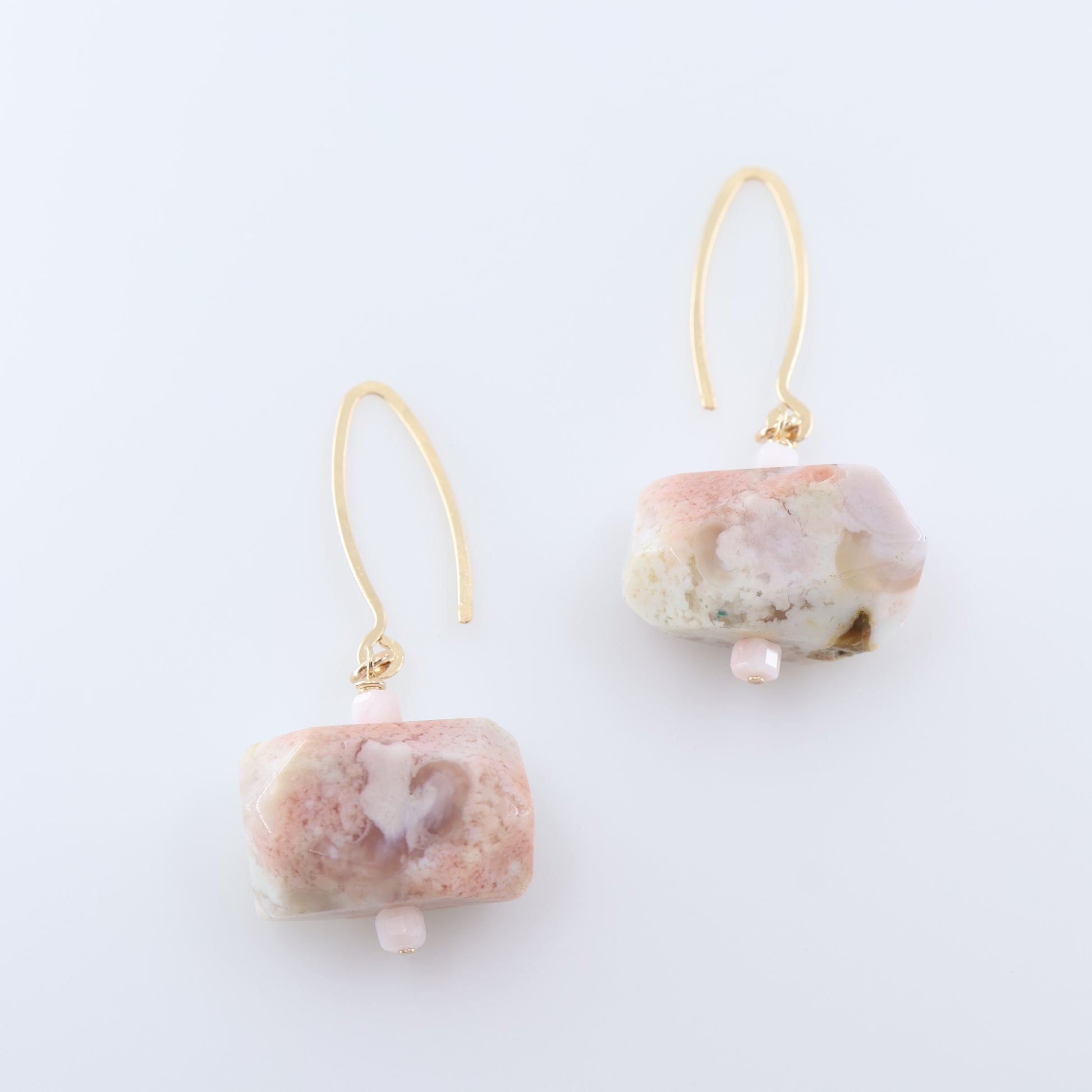 Cherry Blossom Agate Earrings J.Mills Studio