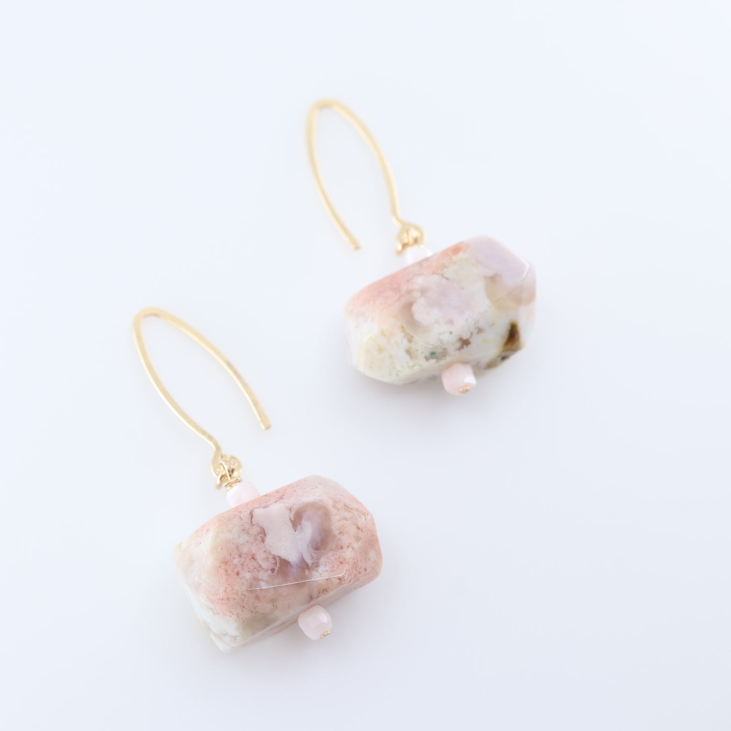 Cherry Blossom Agate Earrings J.Mills Studio