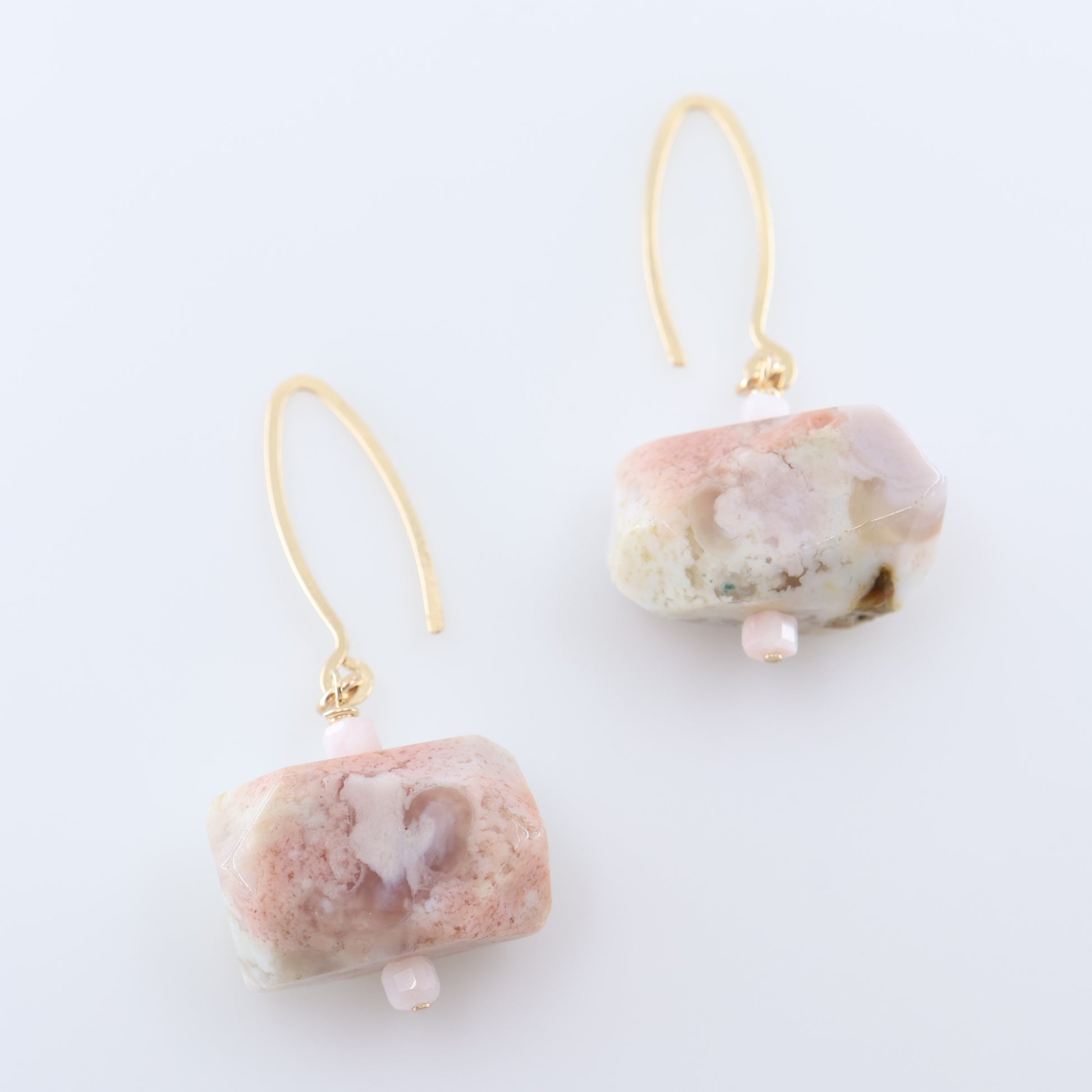 Cherry Blossom Agate Earrings J.Mills Studio