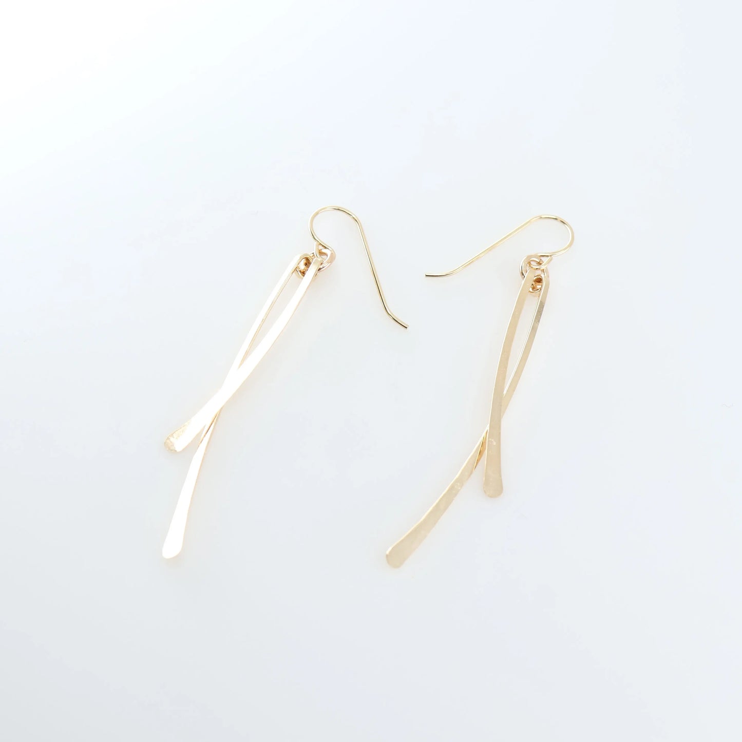 Forged Double Stick Earrings J.Mills Studio