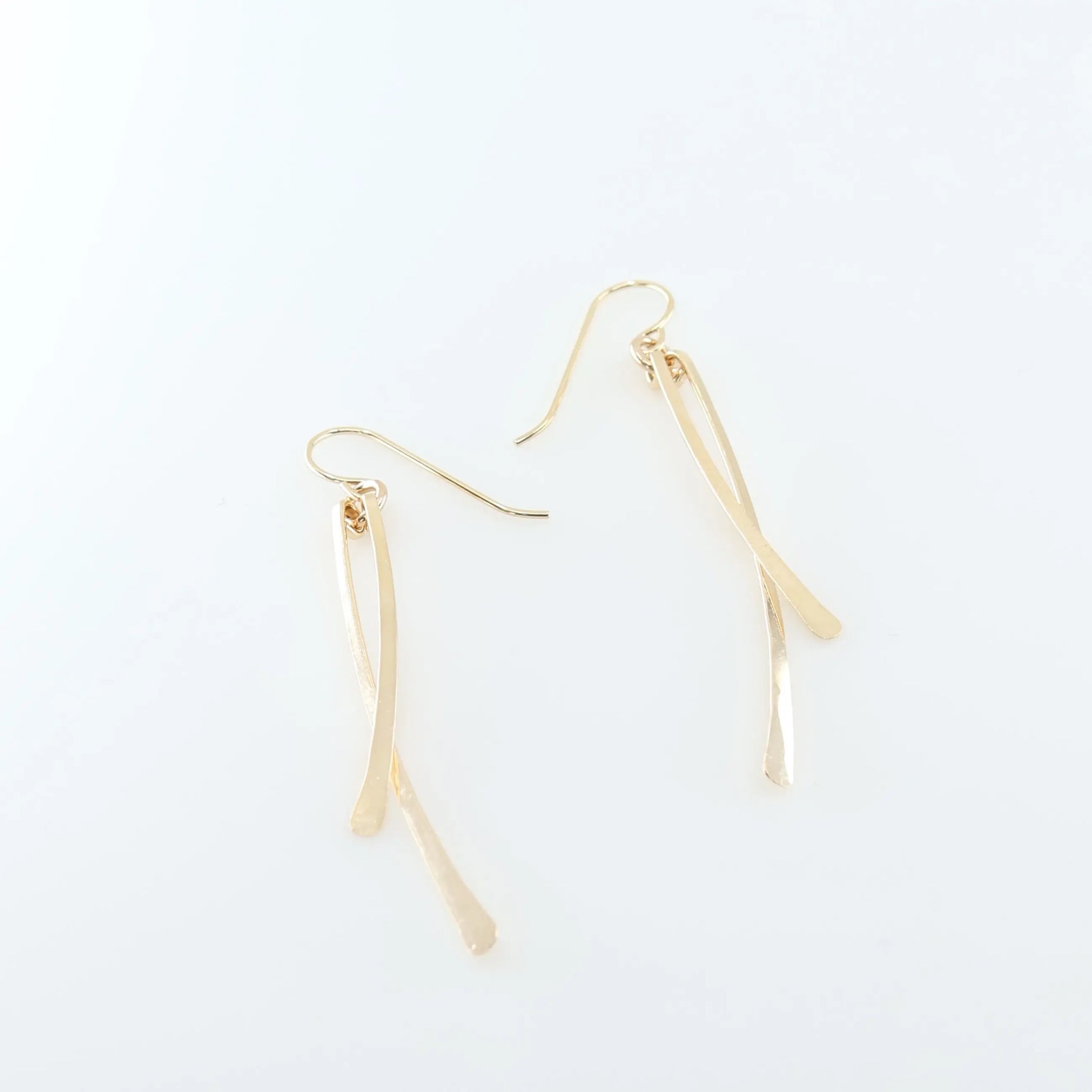 Forged Double Stick Earrings J.Mills Studio