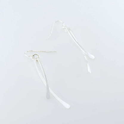 Forged Double Stick Earrings J.Mills Studio