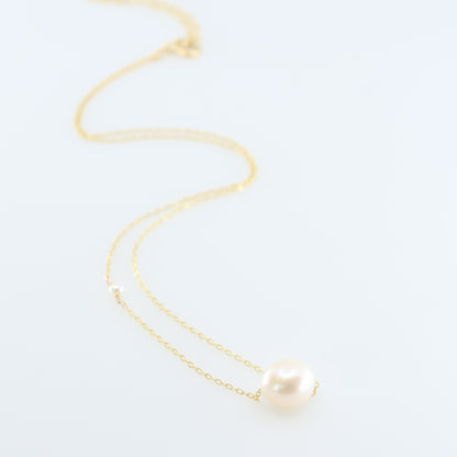 Solo Rice Pearl Necklace J.Mills Studio