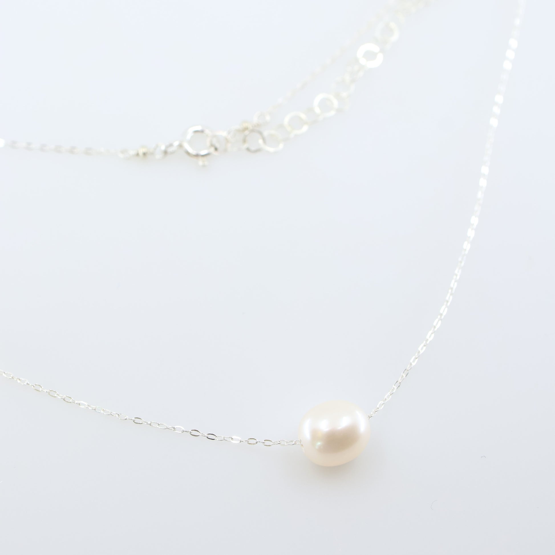 Solo Rice Pearl Necklace J.Mills Studio