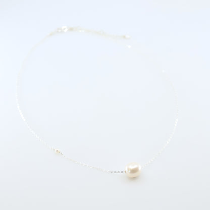 Solo Rice Pearl Necklace J.Mills Studio