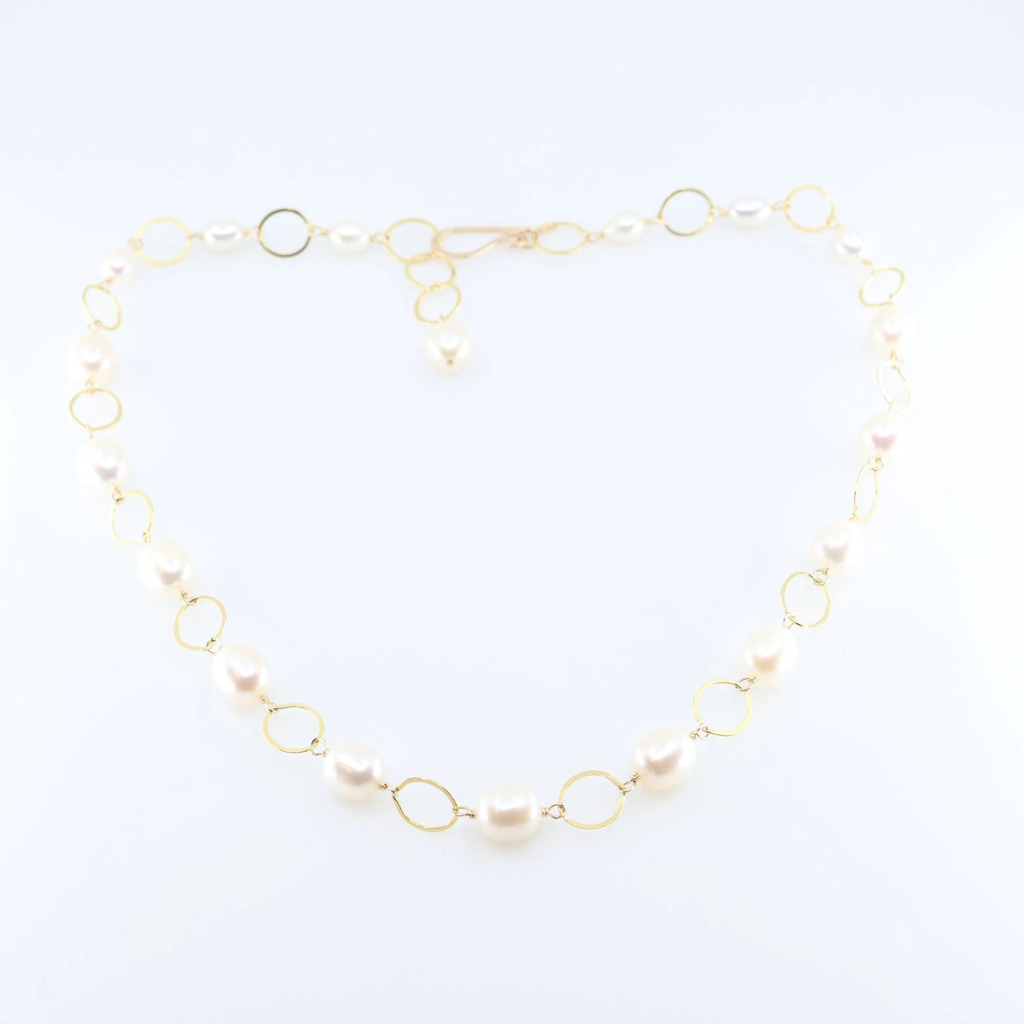 Large Rice Pearl Necklace J.Mills Studio