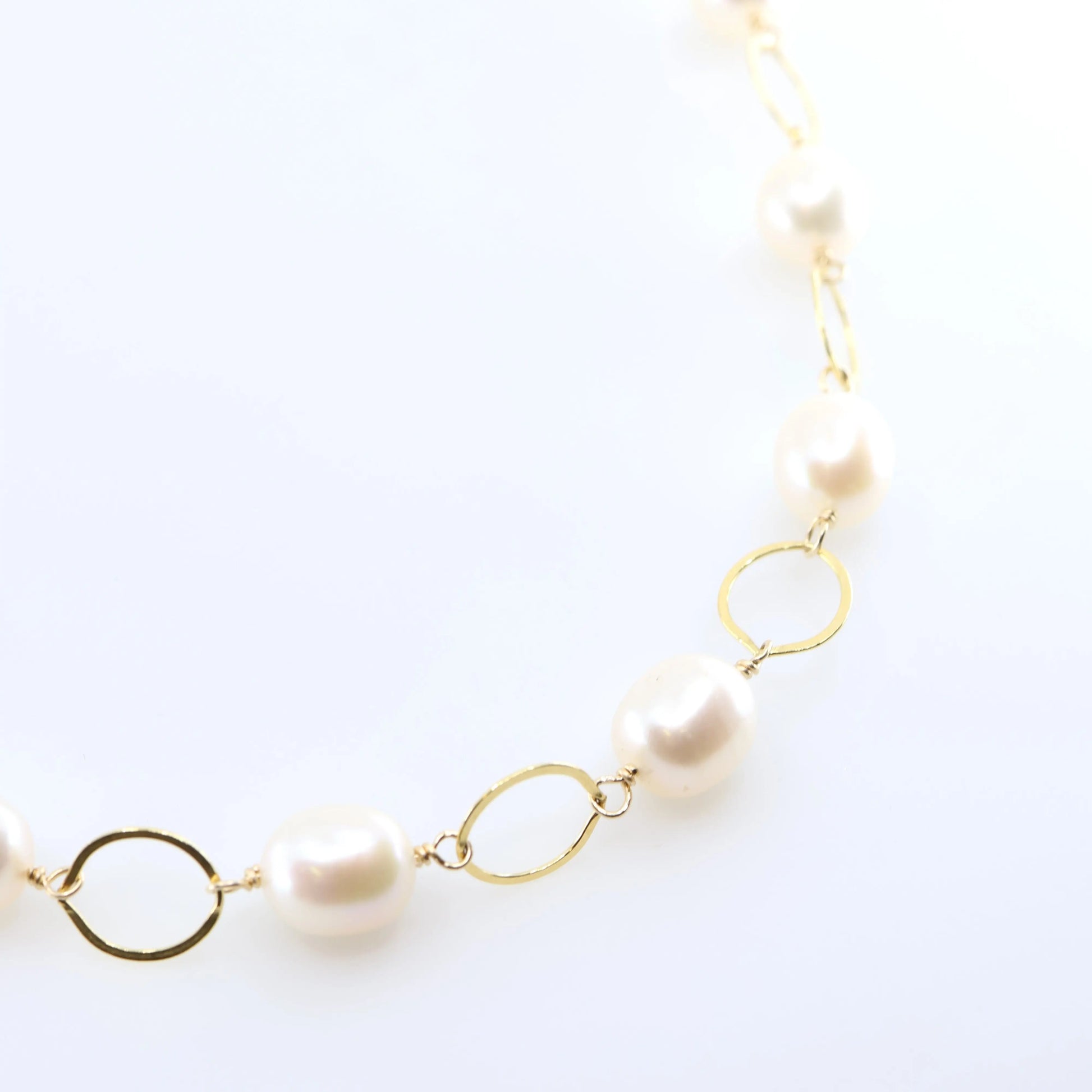 Large Rice Pearl Necklace J.Mills Studio